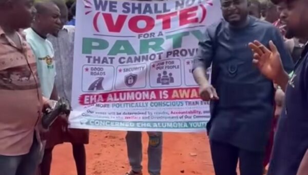 Enugu community protests decades of neglect, threatens boycott of 2027 election
