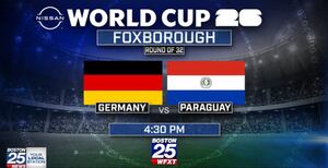Germany vs. Paraguay (live updates): 2026 World Cup knockout match at Boston Stadium today