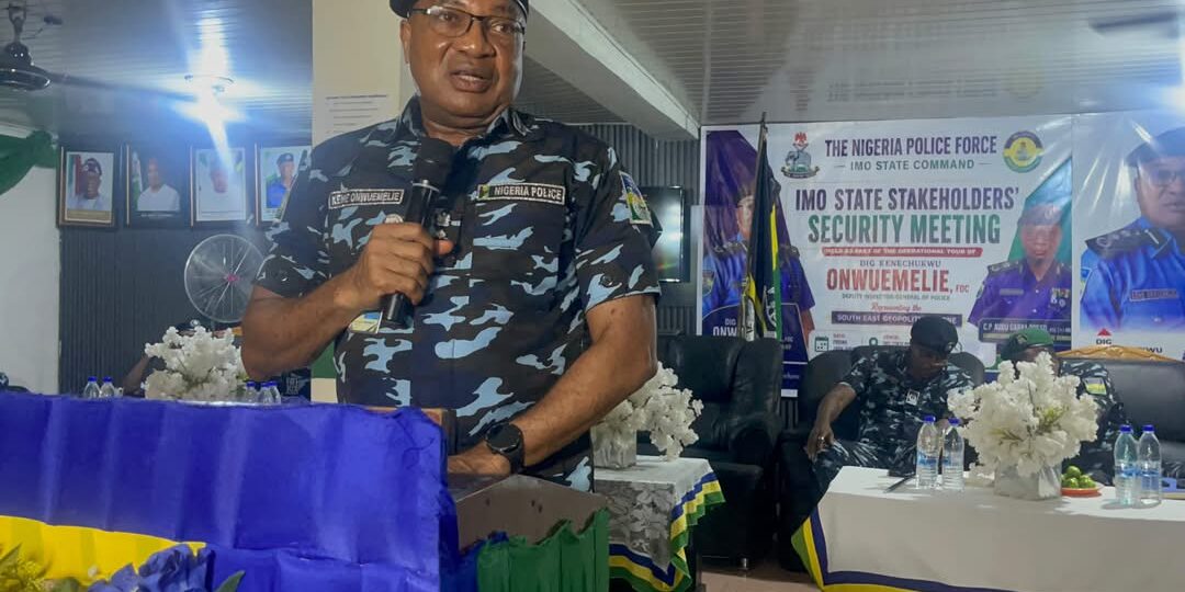 Imo visit: DIG Onwuemelie calls for unified operation to enhance security across southeast region