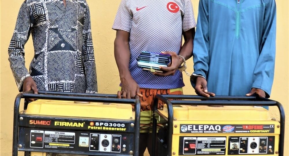 Ogun: Police arrest ‘Stone’, five others for theft, recover generators, firearms