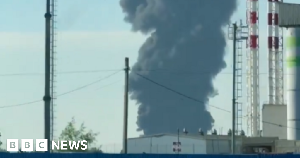 Ukrainian drones target St Petersburg in attack Russia calls 'unprecedented'