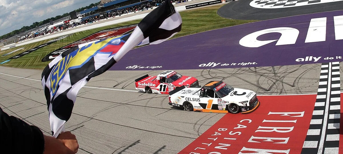 Corey Heim wins Michigan NASCAR Truck race in nail-biting finish