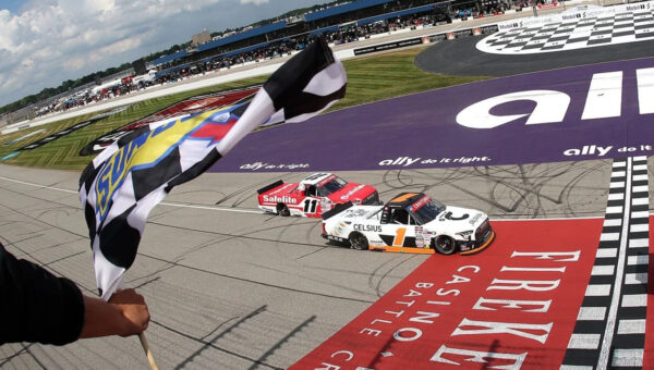 Corey Heim wins Michigan NASCAR Truck race in nail-biting finish