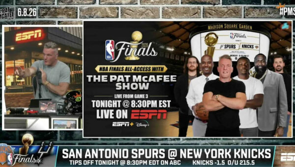 Pat McAfee promises ESPN NBA Finals altcast ‘isn’t us being ***holes here’