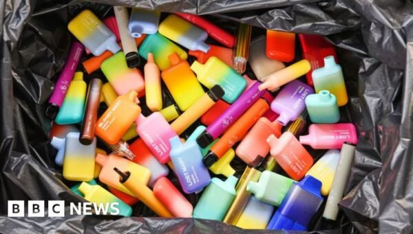 Put a £5 deposit on vapes to stop littering, say waste companies