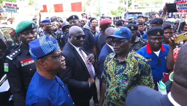 Oyo: Wike Assures Protesting Teachers Of Rescue Efforts, Warns Against Politicising Insecurity