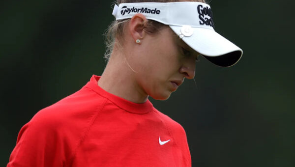 Nelly Korda changes out of shoes gifted by LeBron James mid-round at U.S. Women’s Open