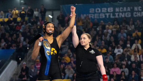Iowa women's wrestling national champion to forgo final year