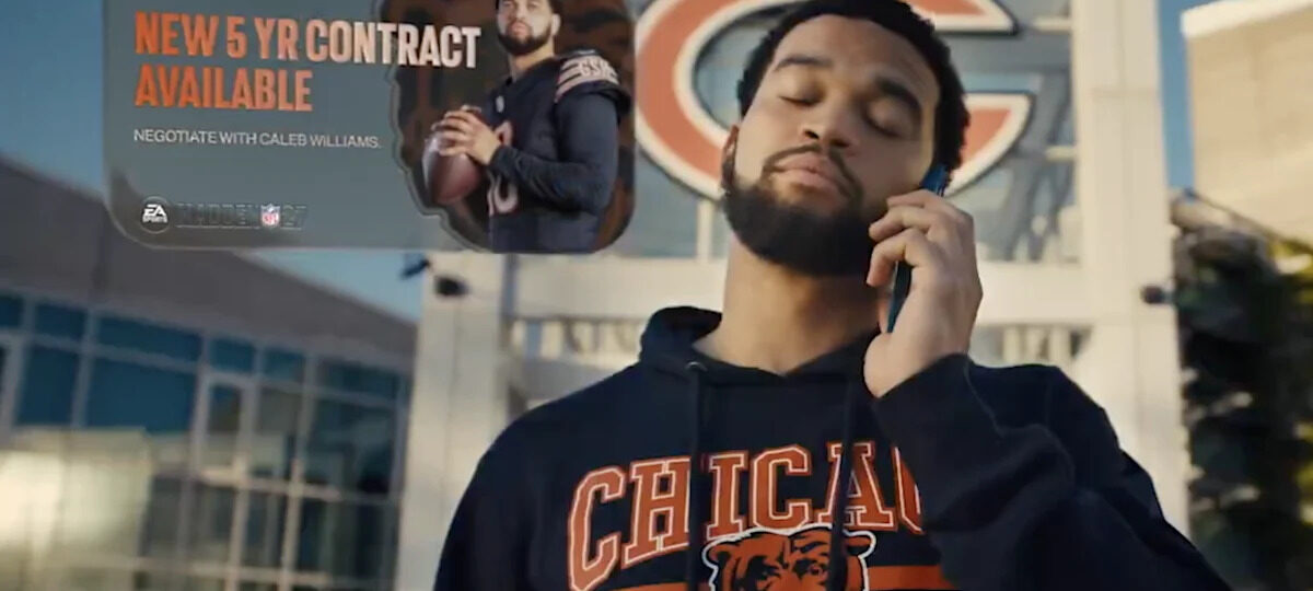 Check out the Madden NFL 27 trailer featuring Caleb Williams and a new Bears GM