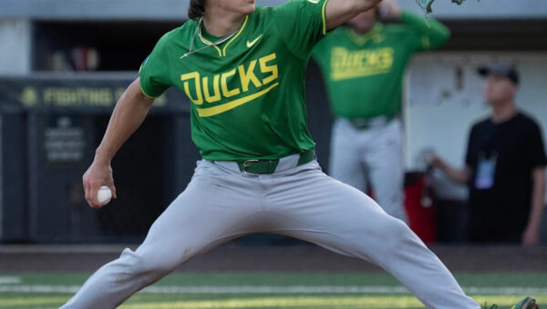 Oregon’s Will Sanford pitching his best heading into super regional