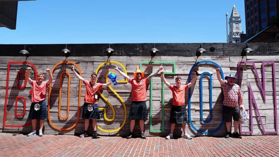 How the Tartan Army captured the heart of Boston