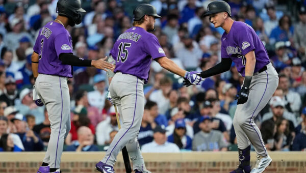 Willi Castro and TJ Rumfield each drive in two runs as the Rockies beat the Cubs, 5-2
