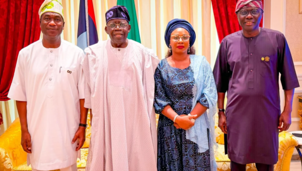 Lagos 2027: Sanwo-Olu unveils Hamzat, Sonayon-James as APC flagbearers