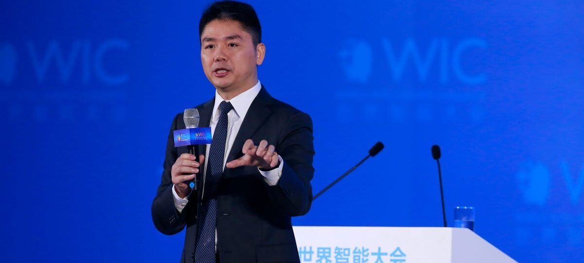 The founder of China's Amazon wants his 700,000 blue-collar workers to be 'white-collarized' in time for AI