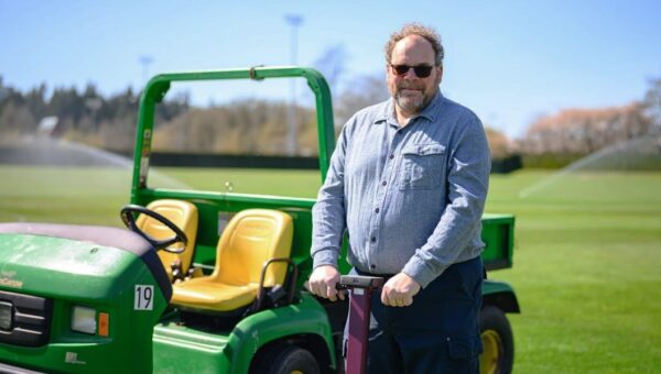 I'm 66 and have been a groundskeeper for 48 years. Working on the World Cup is teaching me new things.