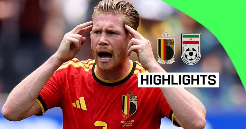 Ten-man Belgium remain winless after draw with Iran