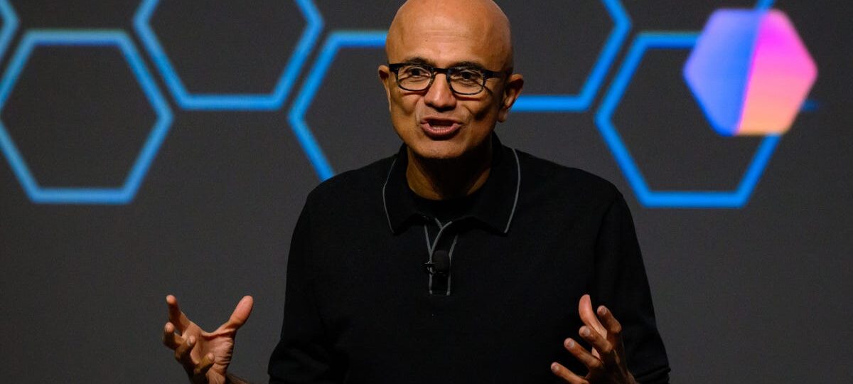 Microsoft’s Satya Nadella says every company should build its own AI model