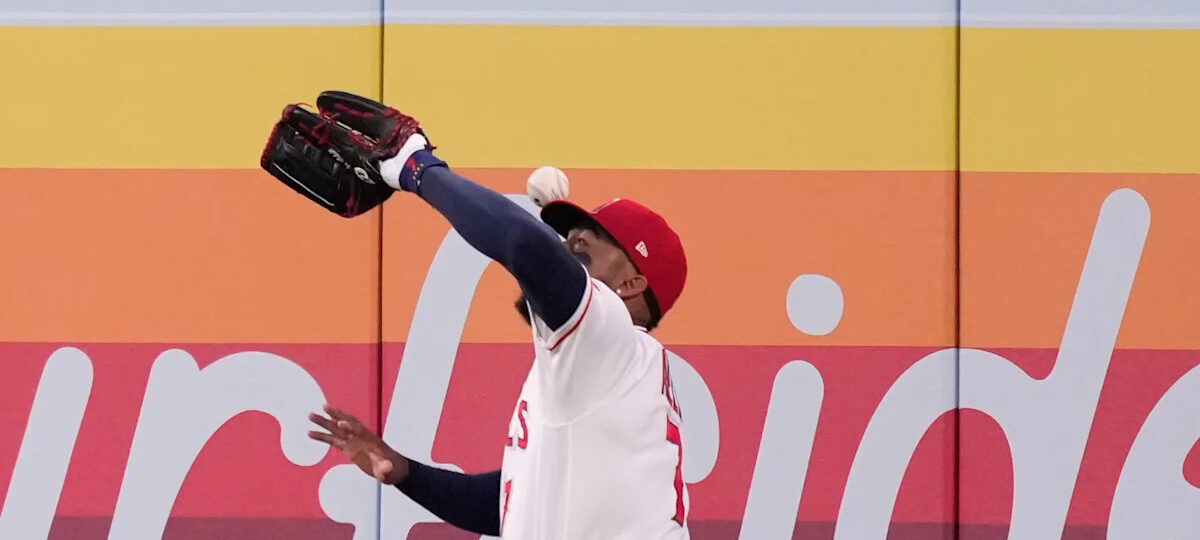 Rumfield gets gift homer when flyball bounces off Adell's head as Rockies top Angels 8-2