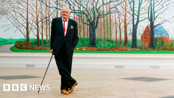 British artist David Hockney’s life in pictures