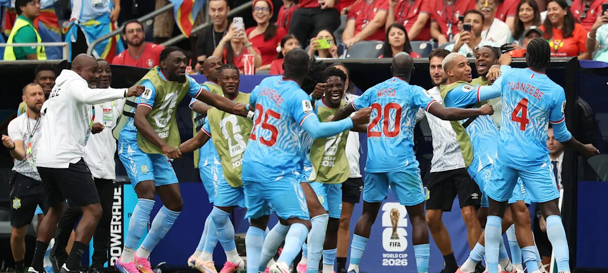 DR Congo’s first-ever World Cup goal resulted in an amazing celebration in Lisbon