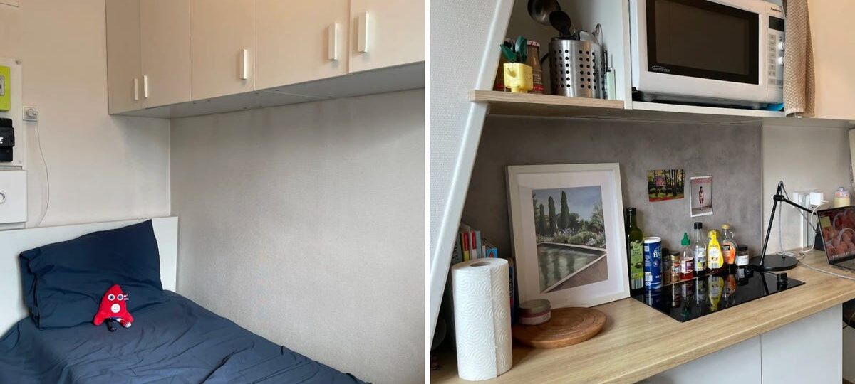 I live in a 97-square-foot micro-apartment in Paris. It was supposed to be temporary, but I realized I love tiny living.