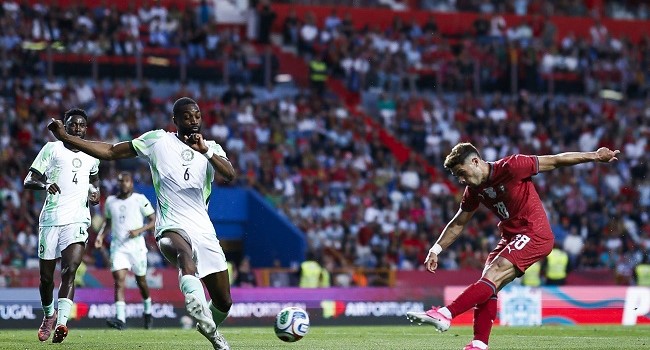 Super Eagles Fall 2-1 To Portugal In Friendly