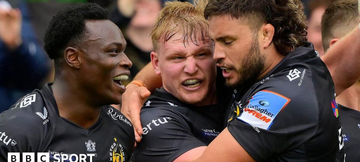 Exeter beat Saracens to reach play-offs and end McCall's reign
