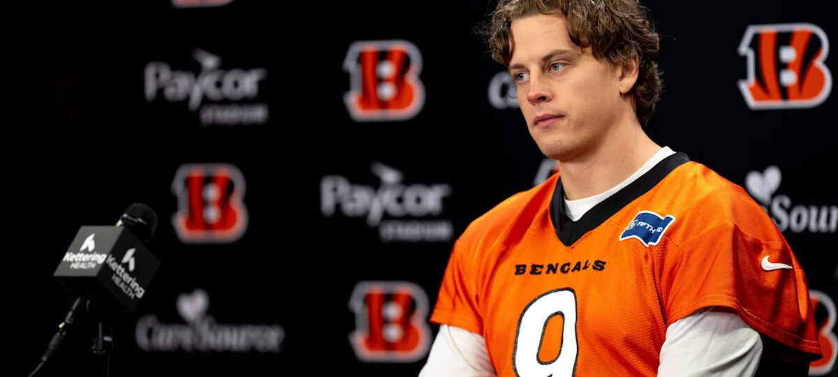 Joe Burrow in 'really good place' with body following turf toe injury