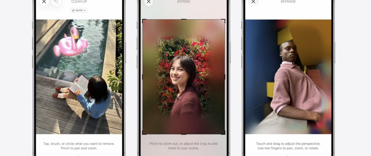Apple’s Photos app is getting new AI editing features