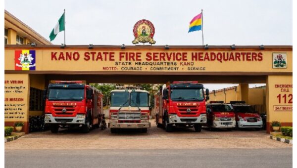 Fire guts shops, offices in Kano