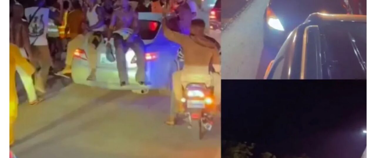 VDM leads ‘Tinubu must go’ protest in Abuja after arrival from China [VIDEO]