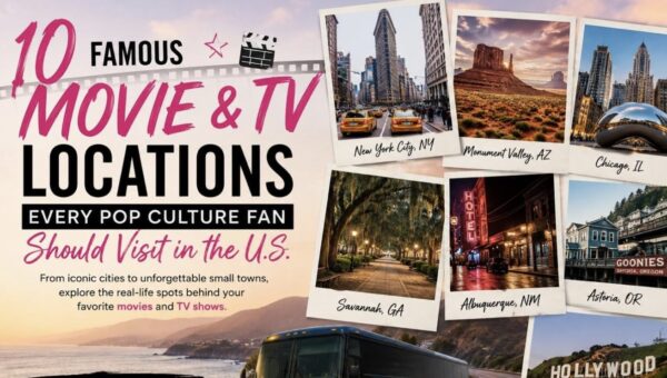10 Famous Movie & TV Locations Every Pop Culture Fan Should Visit in the U.S.