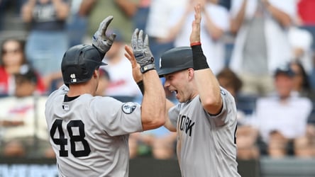Yankees fight back late to beat Guardians, 7-5, in extra innings