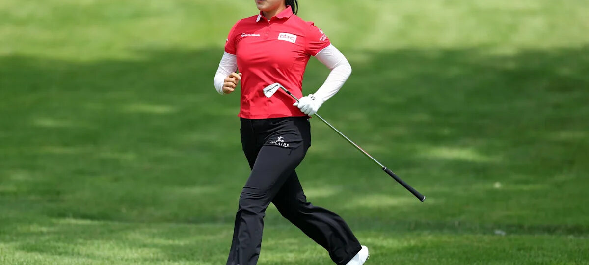Ina Yoon opens the Women’s PGA Championship at Hazeltine with a record-tying 63