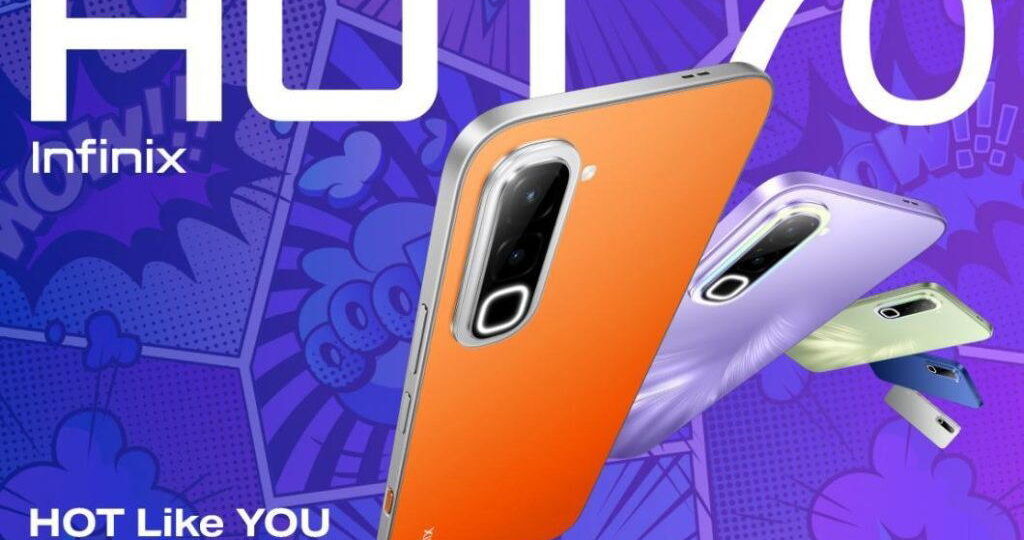Infinix Launches HOT 70 Series with Industry-First 12-Colorway Dynamic Shine Design