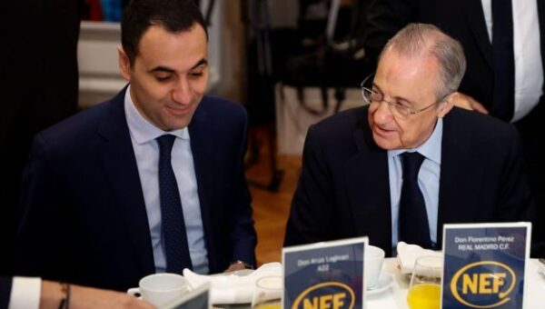 Florentino Perez “welcomes” Pope Leo XIV to Real Madrid following fan admission