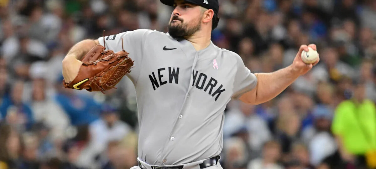 New York Yankees @ Cleveland Guardians: Carlos Rodón vs. Parker Messick