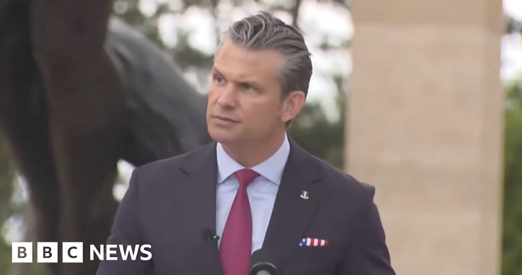 Hegseth attacks Europe over 'invasion' of migrants on its beaches in D-Day speech