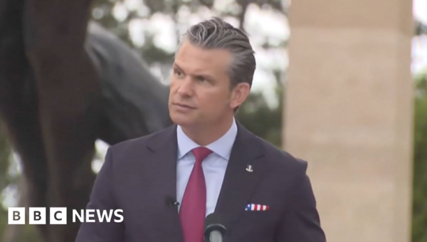 Hegseth attacks Europe over ‘invasion’ of migrants on its beaches in D-Day speech