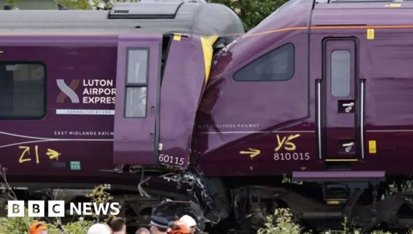 Nine people in critical condition among 100 injured in fatal Bedford train crash