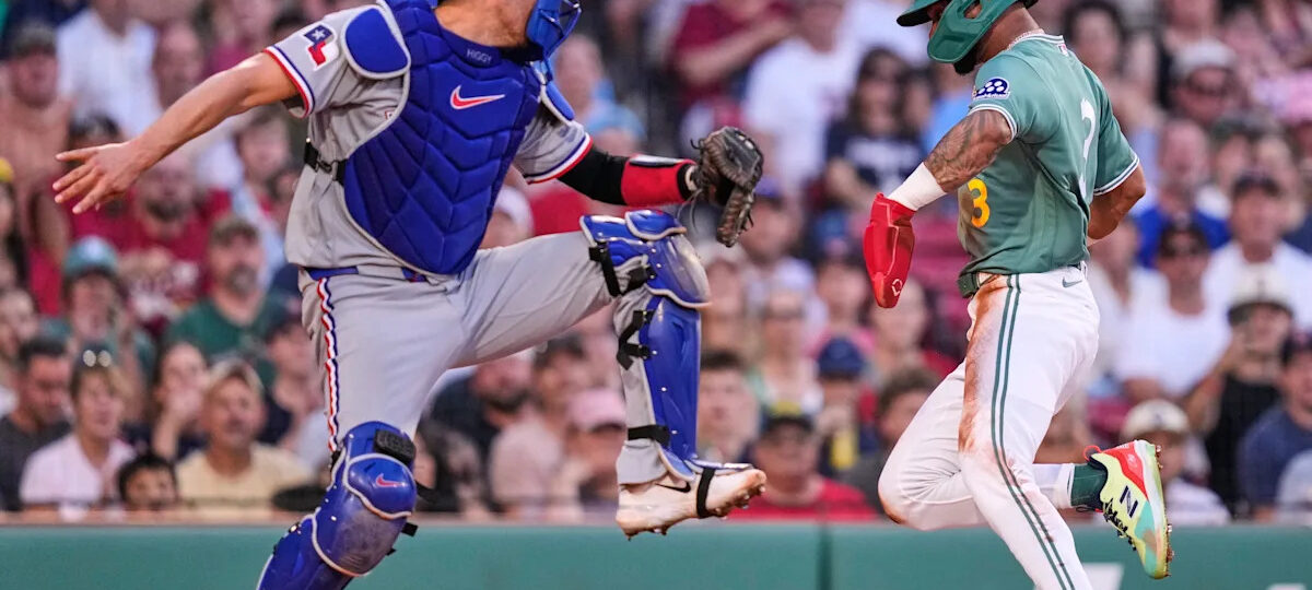 Rafaela powers Red Sox to 10-1 rout of Rangers as Gray shines on mound