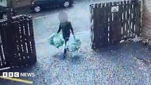 Man returns fly-tipper’s rubbish to his doorstep after sifting through CCTV
