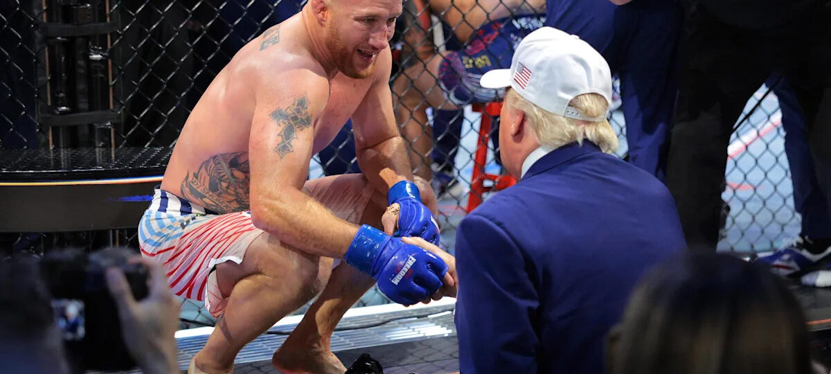 Trump Lauds ‘Strongest, Toughest Men On Earth’