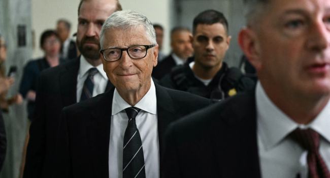 Bill Gates Arrives For Questioning In US Congress Over Epstein Ties
