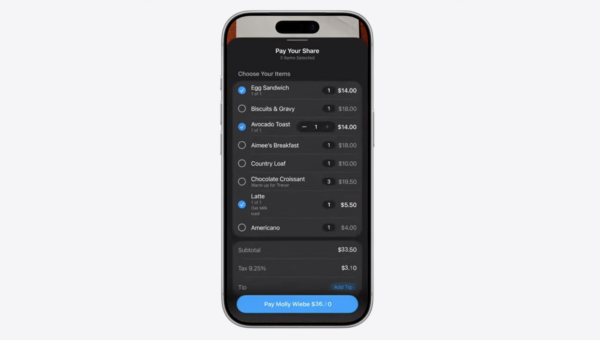 Apple is fixing the headache of splitting the bill with its new Siri in Camera feature