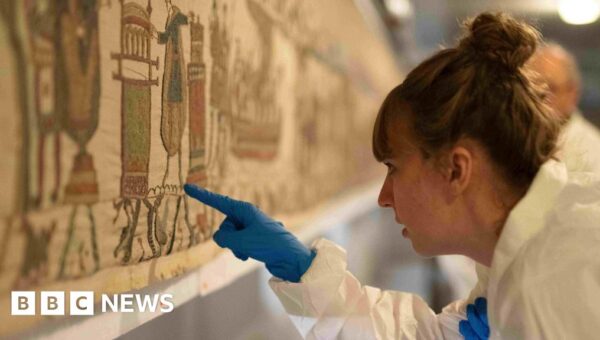 ‘Nothing left to chance’ for Bayeux Tapestry’s journey to London
