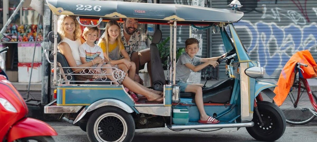 We moved from Kansas City to Thailand with 3 kids. We spend less time rushing and more time together.