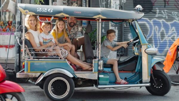 We moved from Kansas City to Thailand with 3 kids. We spend less time rushing and more time together.