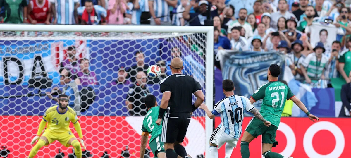 Alan Shearer was lost for words after Lionel Messi’s World Cup hat-trick against Algeria