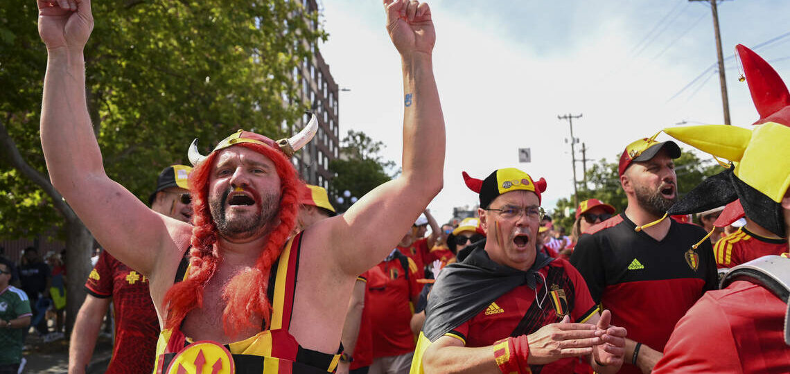 Lukaku, Salah, Belgium, Egypt, red fans-create smashing Seattle World Cup debut